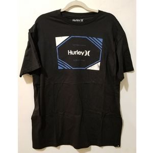 Hurley Black, White, Blue T-Shirt